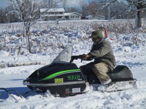 First snowfall of 2015.